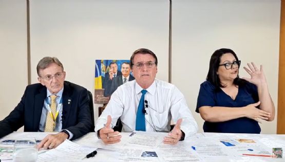 Bolsonaro manda avião da FAB buscar quadro feito por apoiadora para exibir em live