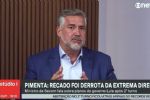 Foto ilustrativa de la nota titulada: Pimenta avalia que grande derrotada na eleição é extrema direita e que governo Lula sai fortalecido
