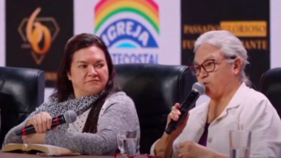 Débora Miranda e Ereni Miranda - dirigentes da Igreja Pentecostal Deus é Amor