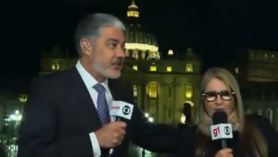 VÍDEO: Bonner explica ao vivo "climão" com Ilze Scamparini no Jornal Nacional