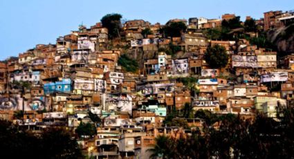 Uma favela com a marca fatal do Mundial da Fifa