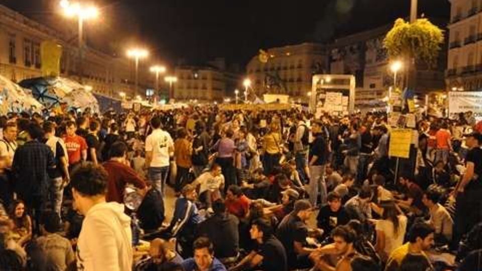Madri, no ano passado: espanhóis foram às ruas no 15M (Foto: Arquivo/Tamara Tovazzi)