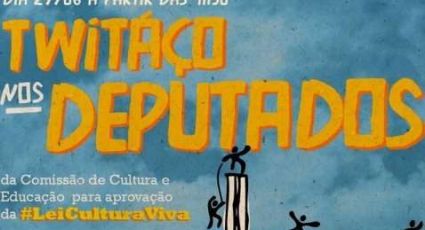 Redes organizam tuitaço pela aprovação da Lei Cultura Viva