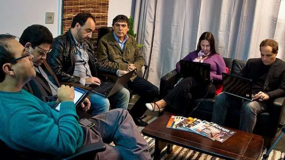 Giannazi foi entrevistado no canal da TV Fórum da Pós TV (Foto: Fora do Eixo)