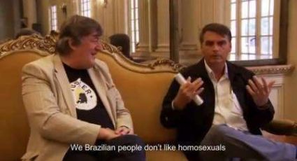 Para documentário inglês, Bolsonaro diz: “Nós, brasileiros, não gostamos dos homossexuais”