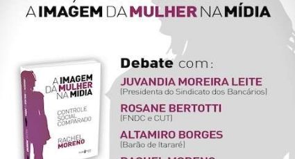 Livro sobre a imagem da mulher na mídia será lançado segunda-feira (18)