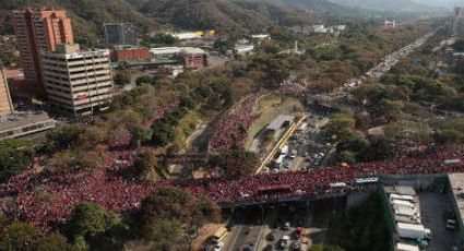 Chavez: a multidão vermelha faz história