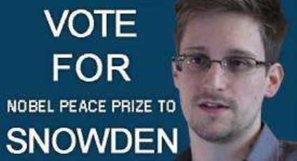 Campanha pede Nobel da Paz para Snowden