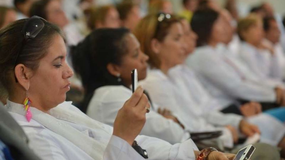 Profissionais estrangeiros do Mais Médicos iniciam curso de preparação, com aulas sobre saúde pública brasileira e língua portuguesa (Elza Fiúza/ABr)
