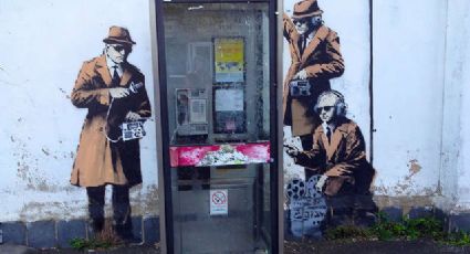 Banksy ataca novamente no Reino Unido