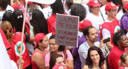 Manifestação contra o ajuste fiscal bloqueia a Avenida Paulista