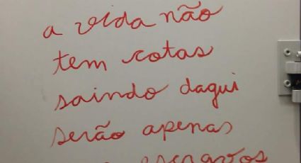 Mais uma pichação racista aparece na UFABC: "Saindo daqui serão apenas escravos letrados"