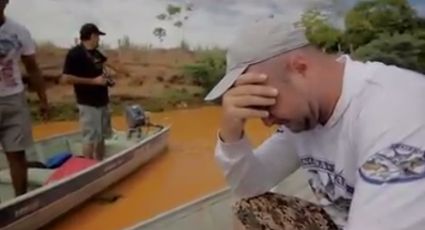 Vídeo mostra desabafo de pescadores com a ‘morte’ do Rio Doce