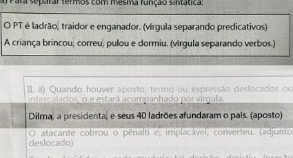 Apostila que faz apologia contra Dilma e o PT é distribuída em escola pública de SP 