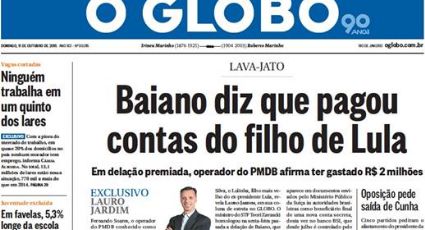 Depois de um mês, jornal O Globo reconhece que mentiu sobre Lula