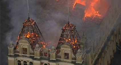 Incêndio no Museu da Língua Portuguesa foi controlado, dizem bombeiros