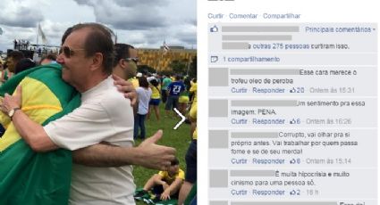 Agripino recebe saraivada de críticas após participar de manifestação em Brasília