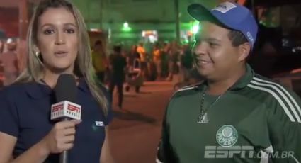 Ao vivo, repórter da ESPN dá bronca em torcedor após comentário homofóbico