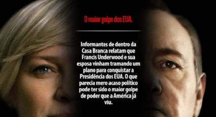 Fanpage de "House of Cards" ironiza revista Veja