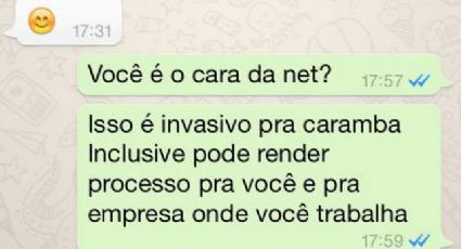 Mulheres acusam funcionários da NET de cometerem assédio pelo WhatsApp