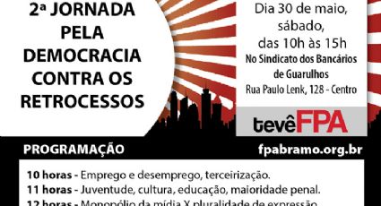 AO VIVO: Jornada pela Democracia e Contra os Retrocessos em Guarulhos 