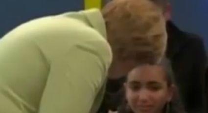 Angela Merkel fez menina palestina chorar em programa de TV