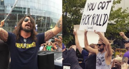 Com música e bom humor, 'Foo Fighters' acaba com protesto homofóbico 