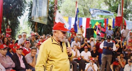 No MST, Lula manda recado: "Há um processo de criminalização da esquerda no Brasil"