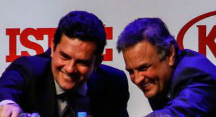 Entre vaias e carta de repúdio, Moro diz na Alemanha que foto com Aécio foi “Infeliz”