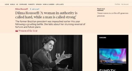 Dilma é eleita “Mulher do Ano” pelo jornal britânico Financial Times