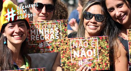 Campanha contra o assédio sexual no carnaval ganha força na internet