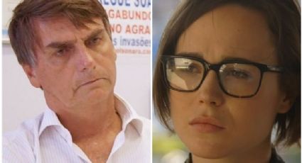 Ellen Page joga na cara de Jair Bolsonaro o que muita gente gostaria de dizer