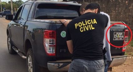 Veja o adesivo no carro do contador que matou atropelado morador de rua