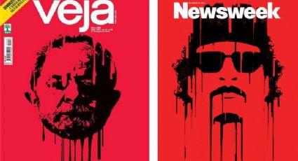 Para atacar Lula, Veja copia capa da Newsweek sobre morte de Gadaffi