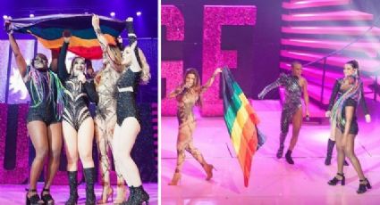 Grupo “Rouge” levanta bandeira LGBT em show de retorno