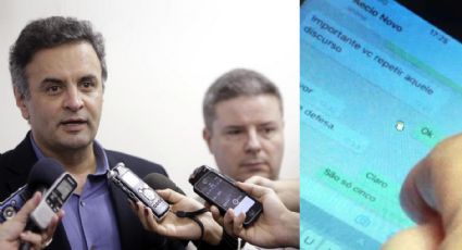 Aécio flagrado em conversa com Anastasia durante votação: “Faz uma defesa da minha trajetória”