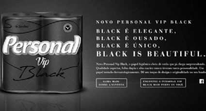 Racismo: Black is beautiful é usado  como hashtag para lançar papel higiênico preto