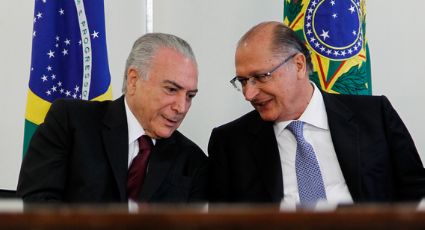 "Acho bom para o Brasil", diz Alckmin sobre Temer, que é rejeitado por 90% da população