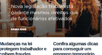 Pós reforma trabalhista: Site do governo federal dá dicas de como arrumar um "bico"