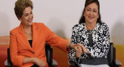 Em solidariedade à Kátia Abreu, Dilma diz que PMDB persegue quem é honesto