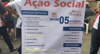 Instalações de escola municipal do Rio são usadas para evento da Igreja Universal