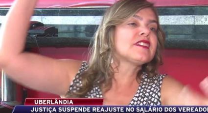 Procuradora agride repórter da TV Band Triângulo, em Uberlândia. Vídeo