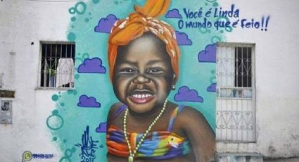 Grafiteiro homenageia Titi: “Você é linda. O mundo que é feio”