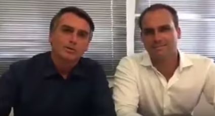 Bolsonaro grava vídeo com desculpa esfarrapada para justificar ida do filho para Papuda