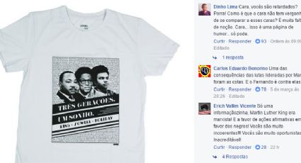 MBL lança camiseta com Holiday ao lado de Martin Luther King e causa revolta