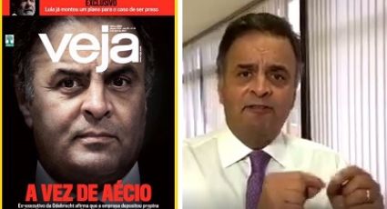 Direita rachada: Em vídeo, Aécio chama reportagem da Veja de “falsa e covarde”