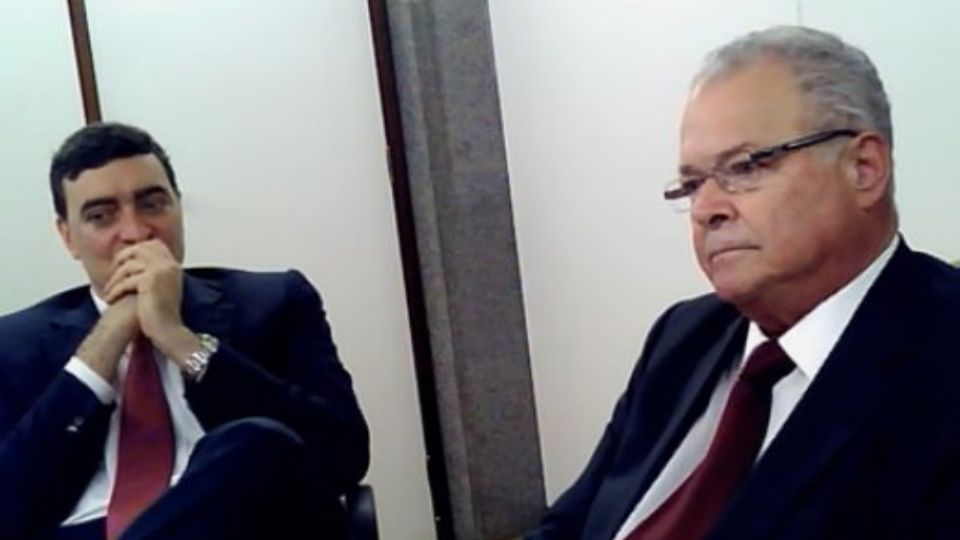 Emilio Odebrecht (à dir.) - Foto: Reprodução