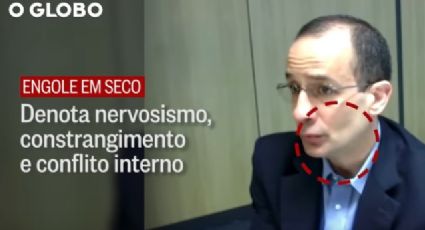 Globo mostra em análise corporal que Odebrecht pode ter mentido sobre conta italiano da planilha