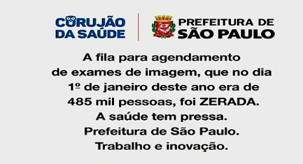 Doria gasta R$ 800 mil com propaganda para dizer que acabou com uma fila na saúde. Só que formou outra