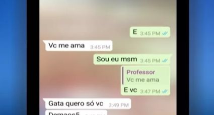 Professor de Palmas assediava aluna de 10 anos pelo celular: “Gata só quero você"